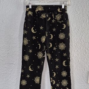 Romwe Celestial Print Jeans.